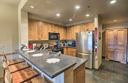 Whitefish Apartment | Ski-in/ski-out Whitefish Escape w/Balcony!