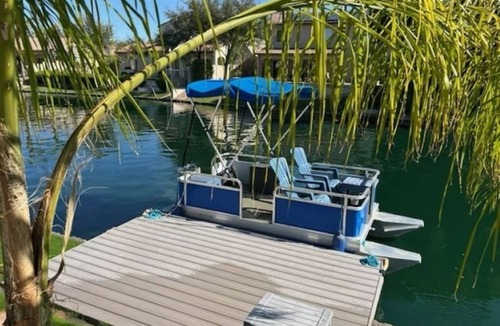 Chandler House | Spacious 5-bedroom Waterfront Home w/Dock and Pool Chandler AZ
