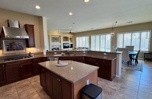 Corte Bella House | Spacious ranch style home w pool and spa in gated Corte Bella Country Club.