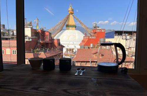 Boudhha Apartment | Spacious Traditional Room with Boudha Stupa View