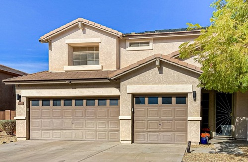 Laveen Village House | Spectacular home with private pool & pool chiller, grill, loft w/games