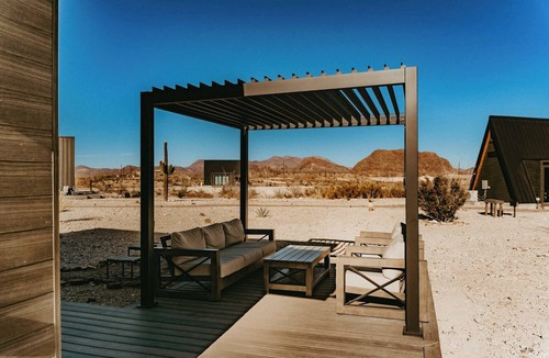 Study Butte-Terlingua Apartment | Stardust Luxury Cottage with loft & a great view