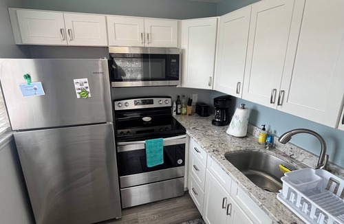 Port Canaveral Condo | Steps from the Beach! Relaxing Cocoa Beach/Cape Canaveral Condo!