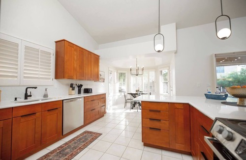 Pecos West House | Stylish & Sunny with Heated Pool in the Foothills!