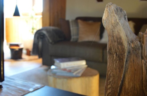 Casez Apartment | Suite with a sauna and a whirlpool tub. A very cozy mountain apartment.