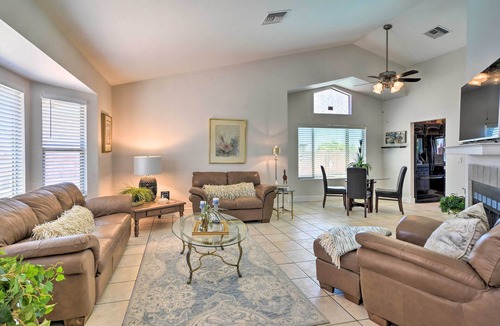 Countryside Terrace House | Sun-Lit Tucson Digs w/Private Pool & Patio!