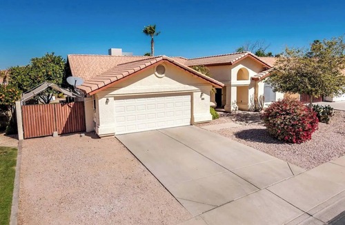 East Mesa House | Sunny Oasis 4BR Pool Home with Game Room