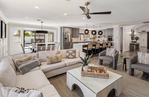 Paradise Valley Village House | SWSS 4BR Kierland Luxury Escape | Heated Pool, Hot Tub, Putting Green, Game Room, Pickleball