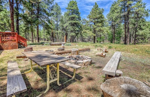 Parks House | The Ponderosa Scenic Forest Views Fire Pit BBQ Pet-Friendly Now with Wi-Fi