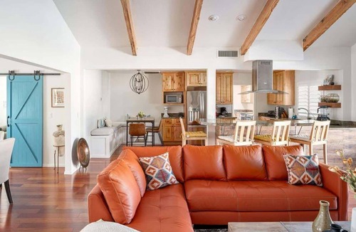 Thunderbird Desert Estates House | The Redfield: Stylish w/Huge Backyard, Pool, Spa