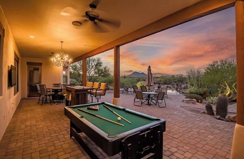 Rio Verde Foothills Villa | Tranquil AZ Mountain View Oasis Pool & Fire Pit