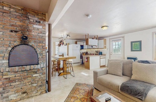 Pittsfield House | Tranquil house w/apartment, mountain views, pond, bbq, patio, wifi