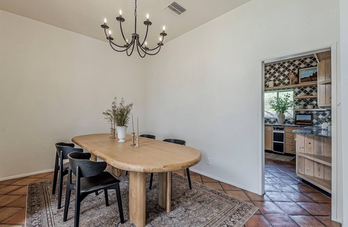 Tucson House | Travel Nurse Friendly Short-Term Furnished, Spanish Revival Retreat, Guard Gated