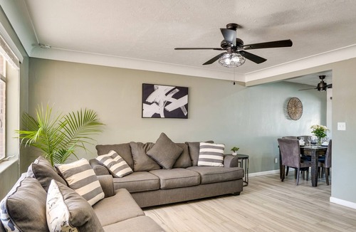Campus Farm House | Tucson Vacation Rental: Private Pool & Fire Pit!