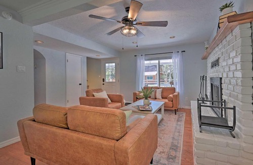 Whispering Pines House | Whispering Pines Home: Fire Pit, Near Scenic Hikes