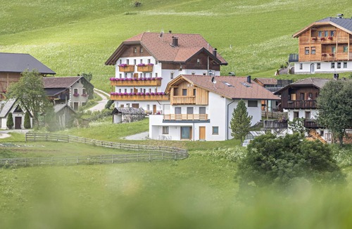 San Martino in Badia Apartment | Vacation Apartment "Ciasa Silvia" with Mountain View & Wi-Fi