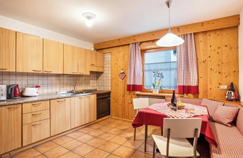 San Giovanni di Fassa Apartment | Vacation Apartment "Ciasa Lino Rotic" with Mountain View & Wi-Fi