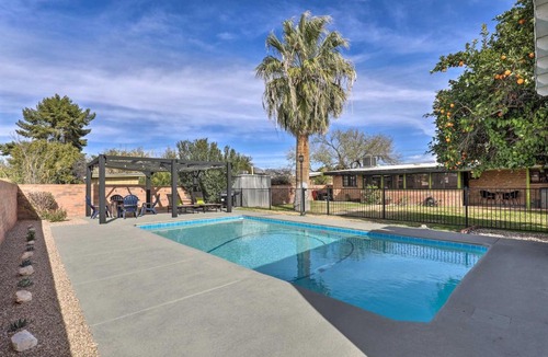 Palo Verde House | Vibrant Tucson Home Pool, Hot Tub and Fire Pit