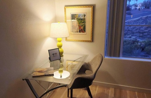 Fountain View Condo | Views! Main Level No Stairs Attached Garage, Heated Pool