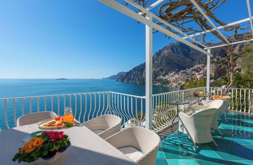 Positano House | Villa Le Sirene with Private Jacuzzi, Sea View
