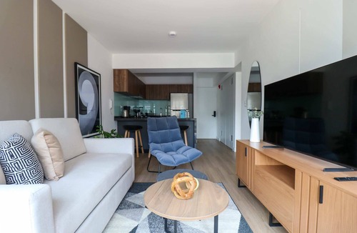 San Isidro Apartment | w* | Fascinating 1BR with balcony in San Isidro