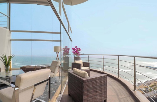 Armendariz Apartment | w* | Ocean view Penthouse w/pool in Miraflores