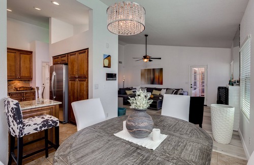 Arrowhead Ranch House | Waterfront Home w/Heated Pool and 1 Garage Spot Near Shops!