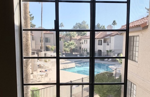 Village Four Condo | Your Scottsdale Getaway awaits you with this wonderful poolside condo !