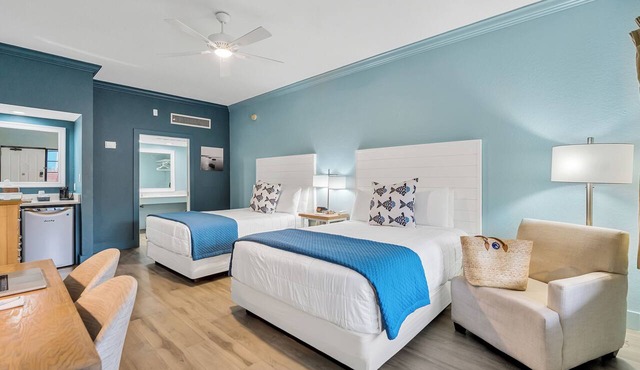 2 Queen Beds Available. Dog Friendly!