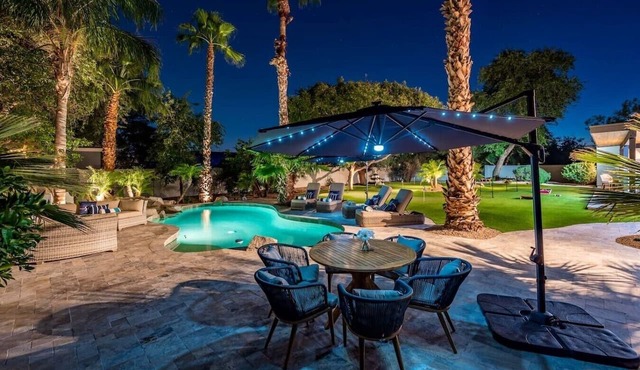 $2M Lux Estate*Htd Pool*Putt*Pong*Billiards*Poker