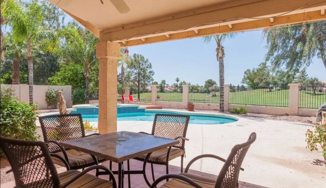 3BR 'Ocotillo Haven' on Prime Golf Lot w/Pool & Views!