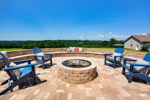 8 Mi to Dtwn Mt Airy: Mtn-View North Carolina Home