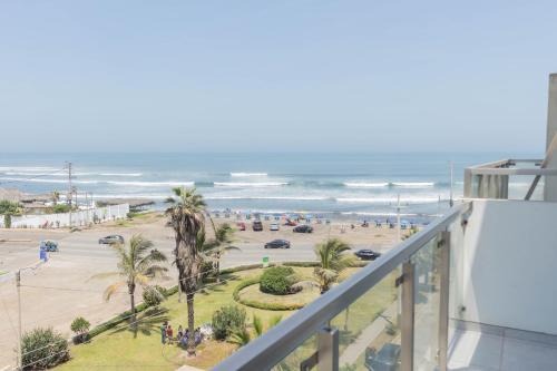 Amplio Duplex Huanchaco - Vista al Mar y Ascensor
