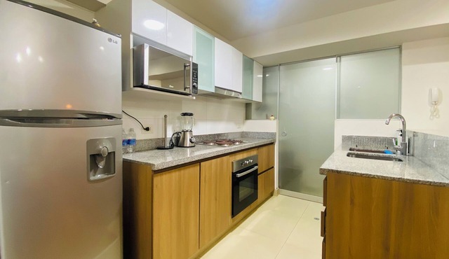 Apartment A1 block from San Isidro with beautiful view and panoramic pool.