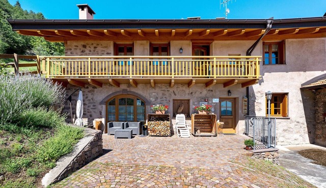 Apartment 'Maso Bornie Mirtillo' with Mountain View, Shared Terrace and Wi-Fi