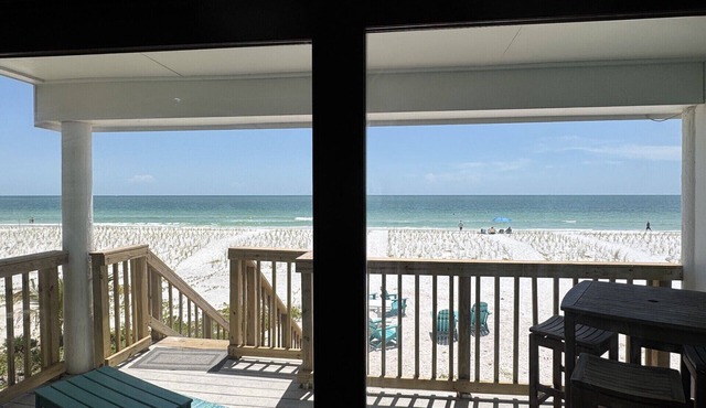 Beachfront-Directly on the Sand - Sunset Beach, Treasure Island, Florida