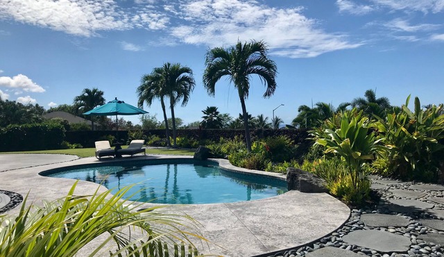 Beautiful Hawai’i Big Island Luxury Vacation Villa in Kailua Kona