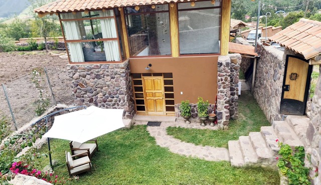 Beautiful home overlooking Arin Waterfall and Mountains, crystal clear creek
