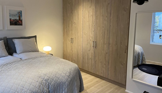 Beautiful Scandinavian style apartment with a private balcony