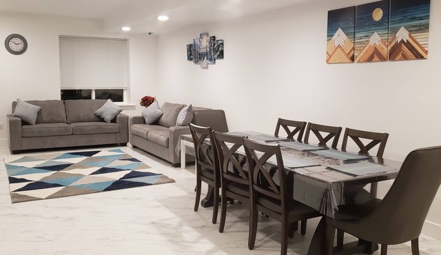 Brand New home with mountain views and starry sky