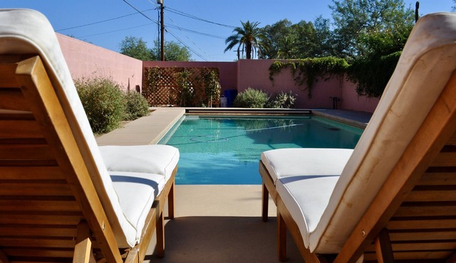 Casalola: Stylish Bungalow with Heated Pool in Midtown Tucson