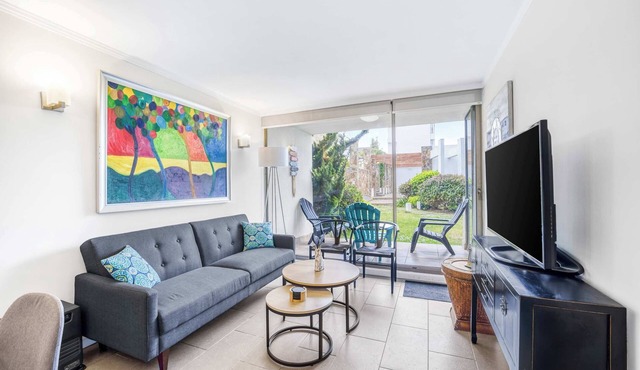 Central Reñaca W/Garden First Floor near Reñaca