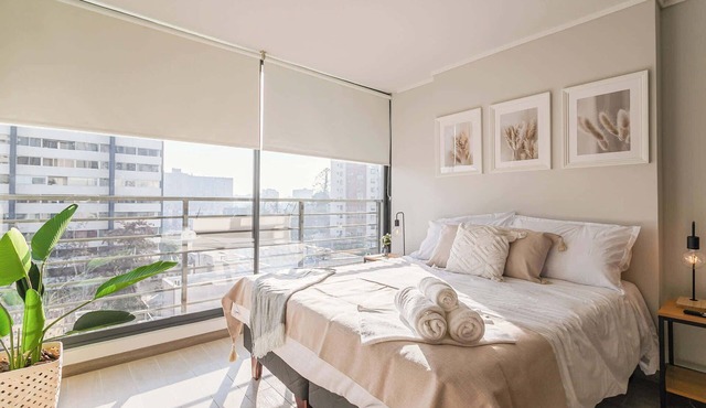Cozy Studio in the Heart of Nunoa Perfect for Two