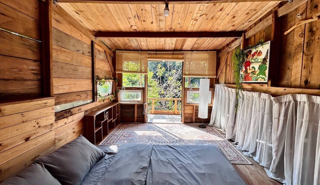Dancing Hearts - A wooden 2-bedroom house in a pine valley, Dalat, VietNam