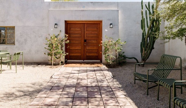 Encanto Saguaro by LuxeKey | Chic Adobe Home on Private Land