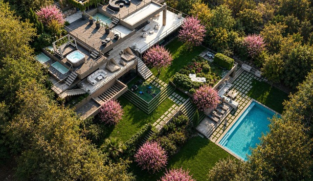 Exclusive 7-Level Mansion with Pool, Spa and Andes Views