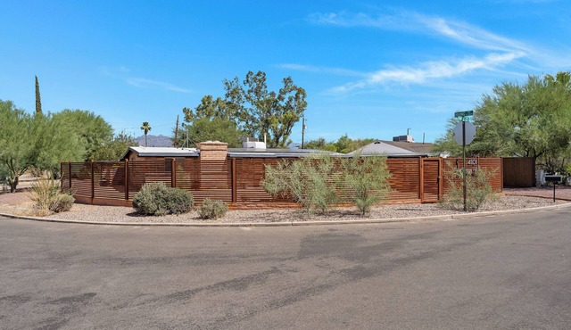 Exquisite mid-century retreat, nestled in the heart of a vibrant Tucson