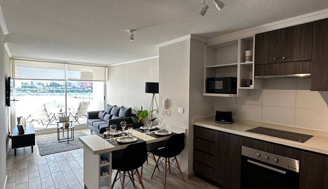 Fabulous Apartment 2D2B Steps from the Beach - La Serena