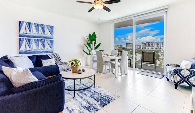 FIFA Perfect | Tiffany Emerald:7th FL, Rooftop Pool, Gym, Walk to Beach
