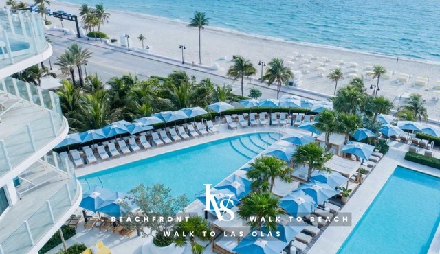Four Seasons FTL Beach 2 Bed 2Bath Luxury Residence Direct Ocean Views
